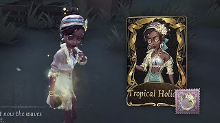 Identity V  THE HOTTEST SKIN FOR ENCHANTRESS quotTropical Holidayquot amp Accessory Gameplay [upl. by Alrep669]