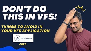 DONT DO THIS IN VFS Global  VFS Global Visa Appointment process and sharing my overall Experience [upl. by Akilam548]