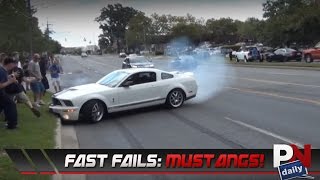 Fast Fails Mustang Leaving Car Shows Edition [upl. by Nnaarual113]