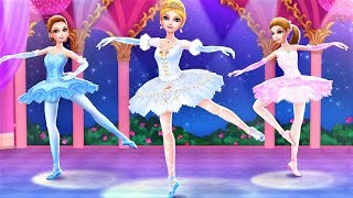 PRETTY BALLERINA GIRLS GAME  MAKEUP DRESS UP IN STYLE DANCE amp MAKEOVER GAMES FOR GIRLS [upl. by Lilli]