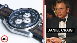 Inside Daniel Craigs Iconic James Bond Watch Collection  Dialed In  Esquire [upl. by Yram]