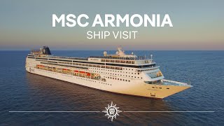 MSC Armonia  Ship Visit [upl. by Esorylime]