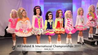 Irish dancing championship U 11 Girls Championships [upl. by Sivrat]