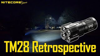 Nitecore TM28 6000 Lumen Flashlight  Retrospective Product Video Breakdown [upl. by Bevon]