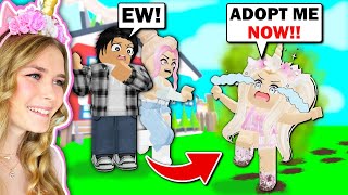 Getting Adopted As The WORST CHILD ON ROBLOX [upl. by Madonna]