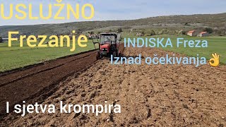 Agriona 185 Zetor 5011 BOMET Indiska Freza Roto Tiller [upl. by Annoek]