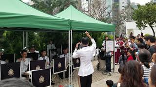 Highland CathedralHong Kong Police BandGovernment House Open Day 2019 [upl. by Anagrom]