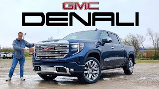 2022 GMC Sierra Denali  This NEW Interior is a GAME CHANGER Big Luxury [upl. by Nuahsyd]