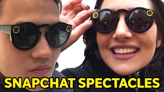 We Tried Snapchat Spectacles • Saf amp Tyler [upl. by Nylitak]