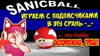 СЫГРАЛИ С ПОДПИСЧИКАМИ в Sanic ball [upl. by Tihor]