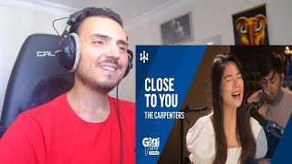 Close To You • The Carpenters  Gigi De Lana • Jon Reaction [upl. by Pronty]