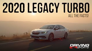 2020 Subaru Legacy Turbo  All The Official Details [upl. by Hastie]