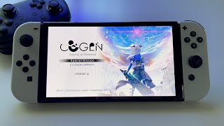 COGEN Sword of Rewind  Review  Switch OLED handheld gameplay [upl. by Eserahs11]