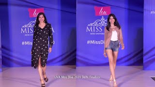 LIVA Miss Diva 2020 Delhi Audition [upl. by Normy]