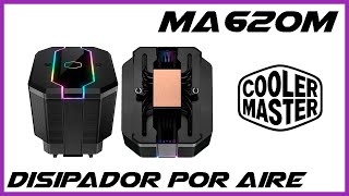 MASTERAIR MA620M  Disipador por aire que cumplio con todas las espectativas  Unboxing y pruebas [upl. by Lepine]