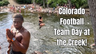 Colorado Football Team at Boulder Creek  Team Bonding in the Summer [upl. by Begga]