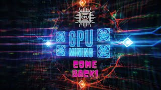 Ekran Kartı Madenciliği Geri Döndü  Gpu Mining is Back  Mining Gelirleri Güncel Durum [upl. by Jarad]