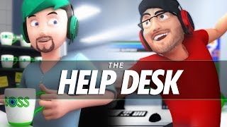 Will Markiplier Break It  Markiplier amp Jacksepticeye Animated in THE HELP DESK [upl. by Errehs9]