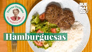 Cómo preparar hamburguesas  Teresa Ocampo Recetas  Buenazo [upl. by Akenahs497]