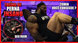 SURREAL O TREINO DE PERNA MAIS INSANO QUE VOCÊ JÁ VIU  QUADRICEPS E POSTERIOR DE COXA COMPLETO [upl. by Heng674]