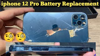 iphone 12 Pro Battery Replacement goodservicef [upl. by Tterb761]