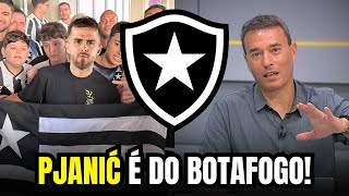 BOTAFOGO FAZ HISTÓRIA PJANIĆ CHEGA DE GRAÇA AO GLORIOSO ASSINA POR 2 ANOS DE MAGIA NO MEIOCAMPO [upl. by Aicert]