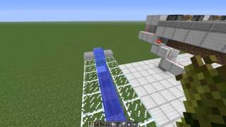 Minecraft tutoriel agriculture automatisé  Ferme de blé 1 [upl. by Hurst]