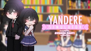 YANDERE SIMULATOR reacts to… AYANOS PAST  Yandere Taro AU  Gacha life 2  ilooveeeyoou [upl. by Odranoel608]