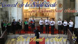 Adeste fideles arrangé par Théodore Dubois  Concert Sainte Cécile 2018 [upl. by Hyland35]