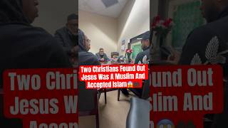 Two Christians Accepts Islam ☪️ After This😱islam revertedmuslims christianity jesuschrist [upl. by Assetnoc]