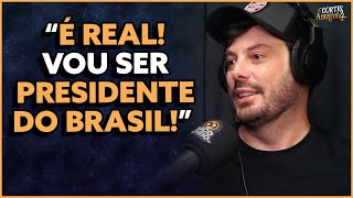 Danilo Gentili confirma sua candidatura pra presidente do brasil  À Deriva Podcast [upl. by Tnomel]