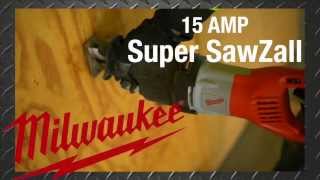 Milwaukee 15 AMP Super Sawzall Reciprocating Saw  The Home Depot [upl. by Itoc]