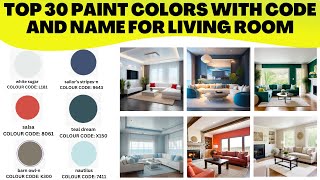 2024 Asian Paints Colour With Code And Name For living Room Paint Color Ideas With Colour Code 2024 [upl. by Guido]