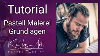 Pastellkreide Tutorial ★ Grundlagen ★ Kinader Art [upl. by Eleni]