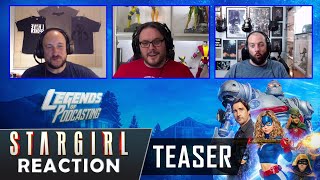 Stargirl Season 2 Extended Trailer  The CW Reaction  Legends of Podcasting [upl. by Bedelia]