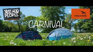 Easy Camp Carnival 2018 with Festival Tents  Just Add People [upl. by Nesila]