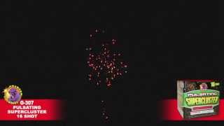 G307 Pulsating Supercluster 16 Shot  Phantom Fireworks [upl. by Lareena799]