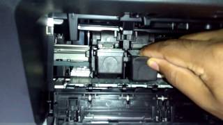 How to add and remove ink cartridges of canon pixma printer [upl. by Wolford178]