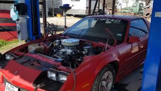 92 Camaro RS 31 to 53 ls carb swap [upl. by Kussell691]