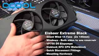 Alphacool Eisbaer Extreme AiO and Core Quick overview [upl. by Alakam]