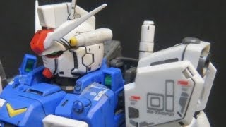 RG GP01 Zephyranthes 1 Unbox Gundam 0083 Stardust Memory Kou Urakis Gunpla review ガンプラ [upl. by Ayokahs]