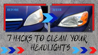 How to Restore Headlights with Household Products Easy Affordable amp Fast [upl. by Dhiren513]