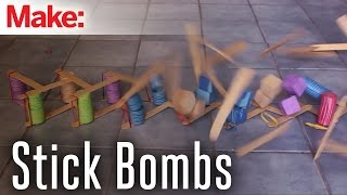 Exploding Kinetic Art aka Stick Bombs [upl. by Oiram91]