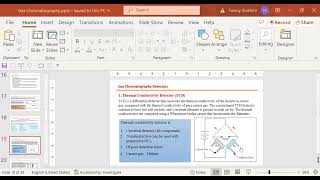 CA 502 Lect 8  Gas Chromatography Detectors [upl. by Nozicka]