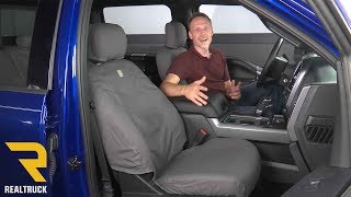 How to Install Covercraft Carhartt Seat Covers [upl. by Nancee]