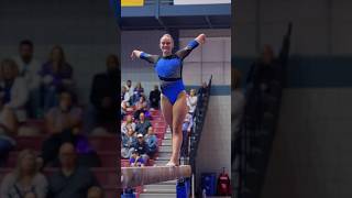 Riley Mccusker gets career High 9950 on Beam for Florida Gymnastics 2023 [upl. by Acitel866]