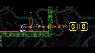 Bramble Scramble 100 NEW HARDEST TOP 25 EXTREME PLAT DEMON BY CRERRO Geometry Dash 22 [upl. by Elleval]