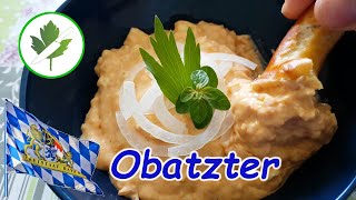 Obatzter  Obazda  Typisch bayrischer Brotaufstrich  Omas Rezept [upl. by Fougere]