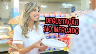 Degustação no Mercado  VLOG DESCONFINADOS [upl. by Burnaby]