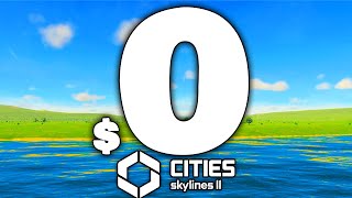 Cities Skylines II The 0 City [upl. by Yraeht551]